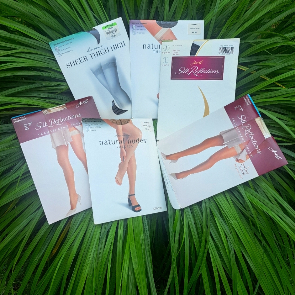 JC Penny Vintage Silky Sheer Hosiery Bundle (6)